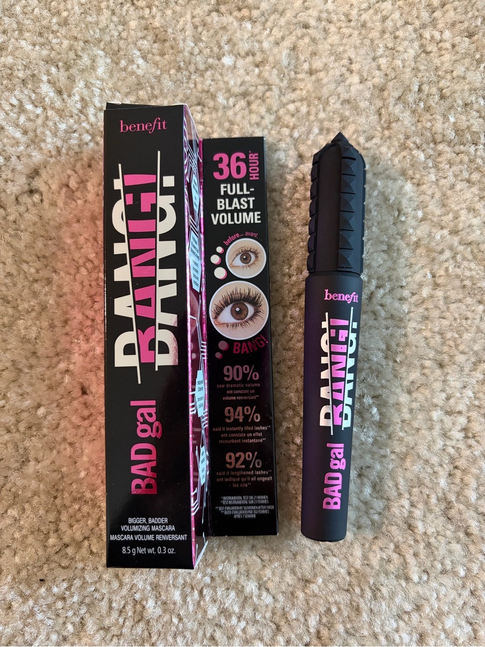 Benefit BADgal BANG Mascara — NWT full size